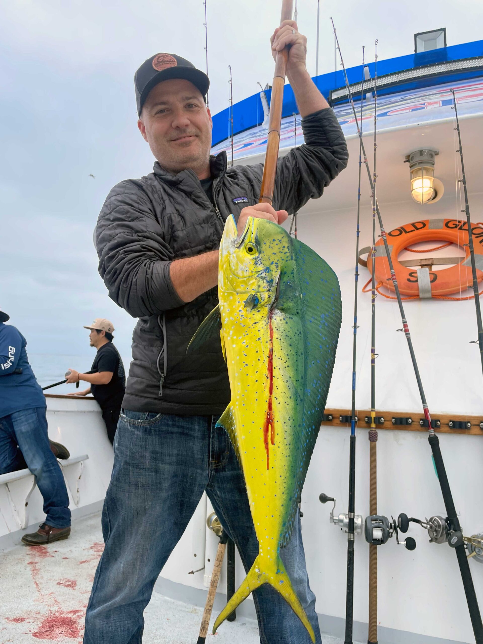 Dan Parrott fishing out of San Diego in the Gulf of Mexico