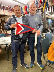 Thomas Madsen and 2022 Commodore Jerry McNulty 11.3.22